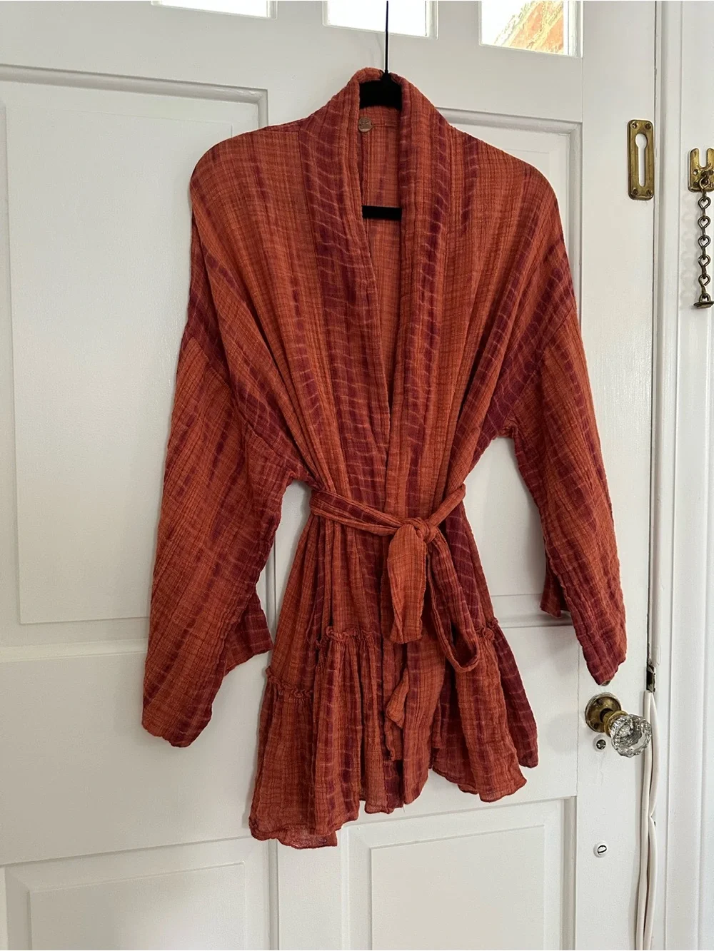 Free People Sashi Tie Dye Kimono, Small